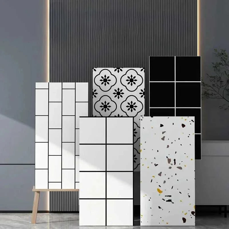 Imitation ceramic tile wall sticker wallpaper self-adhesive bathroom marble sticker self-adhesive background wall wallpaper The jack market .AU The jack market .AU Home $ 113 14:365458#White brick pattern;5:871#30X60CM 20PCS