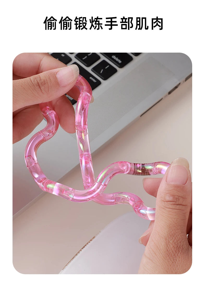 Official Genuine Twist Music Warm Transformation Adult Stress Relief Tool Adhd Concentration Training Finger Toy