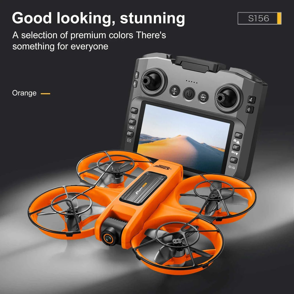 New S156 Drone 8K HD Aerial Photography Brushless Motor Dual Camera Drone With Screen All-Around Obstacle Avoidance Drone The jack market .AU The jack market .AU Drones $ 128 14:350852