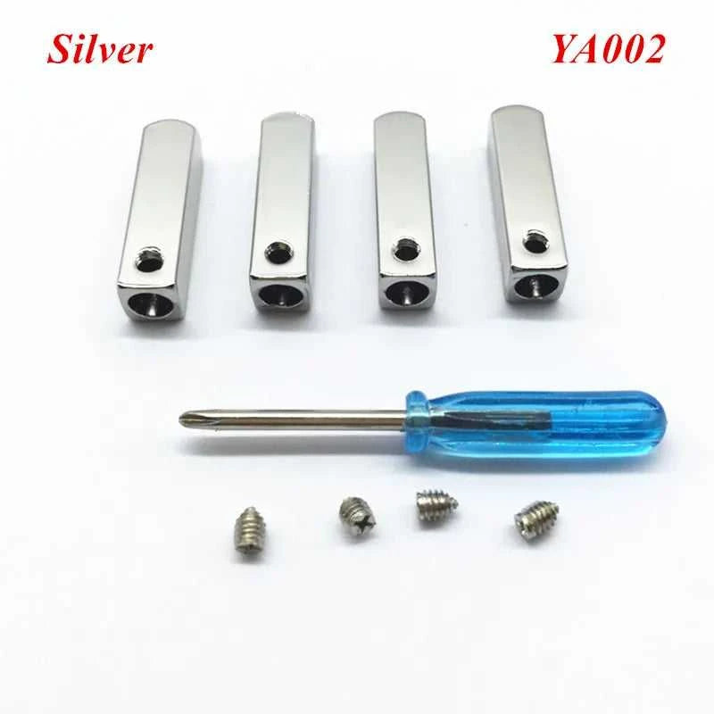 New Arrival 4PCS/Set Metal Shoelace Aglet Square Metal Tips for Sneakers DIY Metal Shoelace Tips Gunmetal Sneaker Metal Aglets The jack market .AU The jack market .AU Step Up Your Style: Trendy Shoes for Every Occasion! $ 52 14:193#Gold Tips