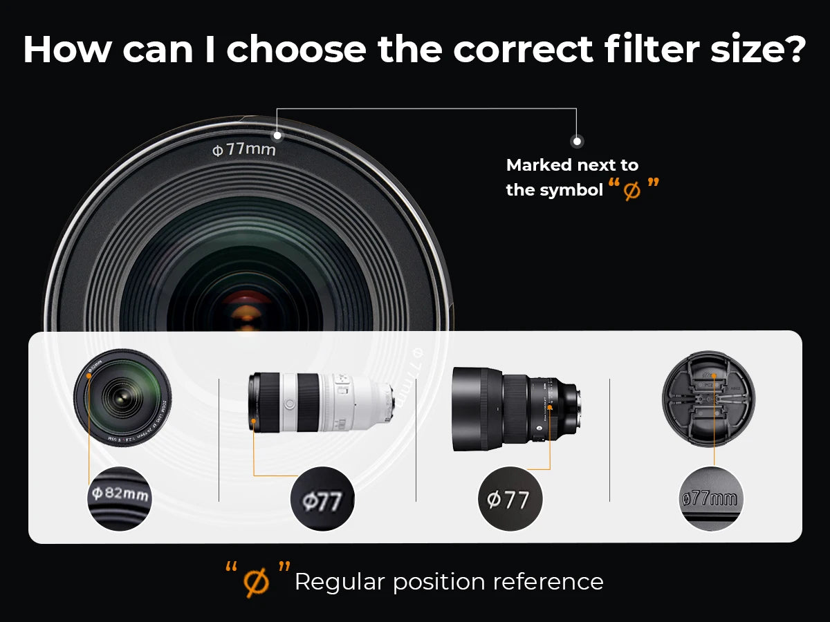 K&F CONCEPT 67mm 77mm 82mm Nano-K CPL Camera Lens Filter Ultra Slim Optics Multi Coated Circular Polarizer with 3 Cleaning Cloth