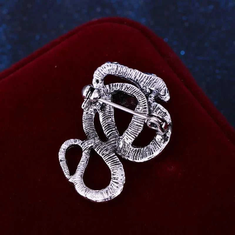 Snake Brooch Animal Rhinestone Crystal Lapel Pin Men's Suit Coat Collar Pin Badge Jewelry Clothing Accessories New Retro Metal The jack market .AU The jack market .AU Jewellery & Chains $ 52 200001033:200003760#XD7996-1