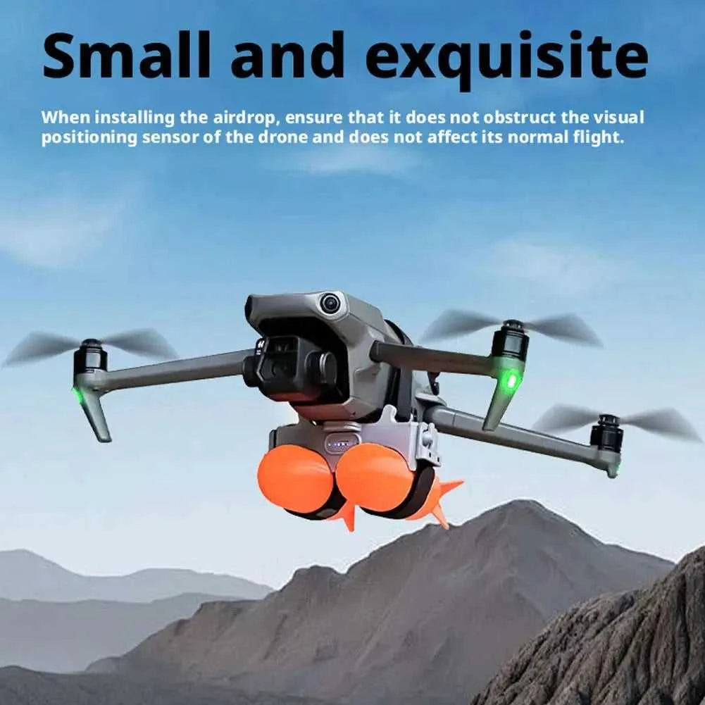 Remote Control Drone Dropper Remote Control Rescue Delivery 2 Way Releaser Double Thrower for dji Mavic 2/Mavic 3/Air 2/Air 3 The jack market .AU The jack market .AU Drones $ 102 14:200006152#B;200007763:201441035#CN
