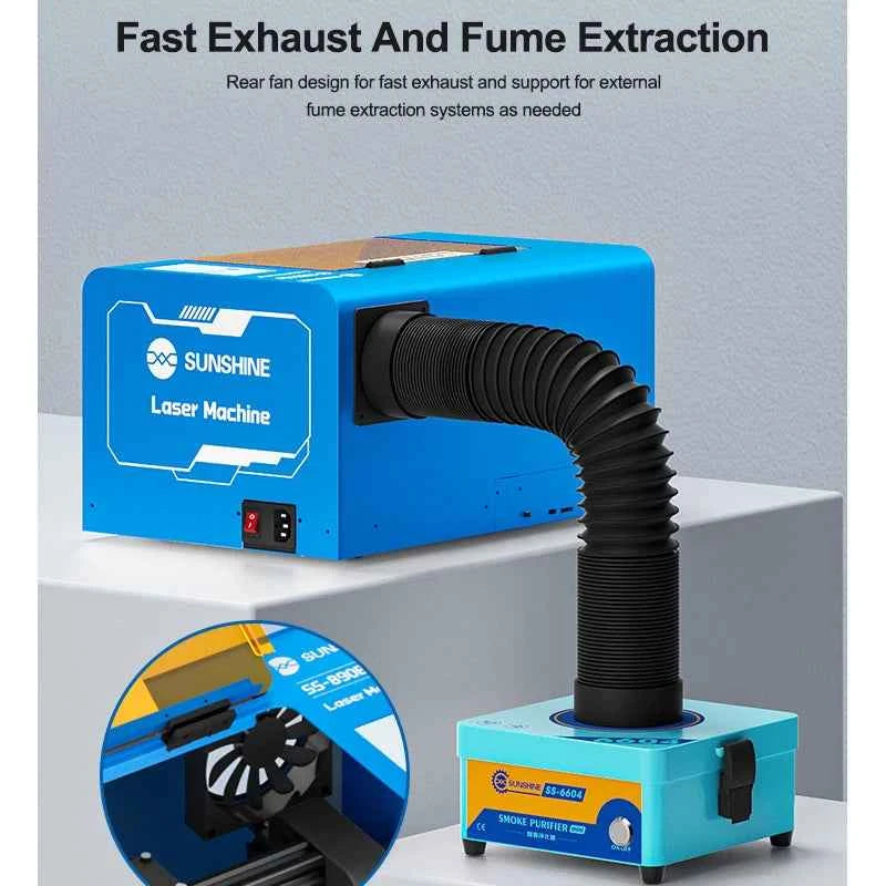 SUNSHINE Mini Laser Screen Removal Machine - Effortless Dismantling for iPhone X-17, Fast Glue & Glass Removal