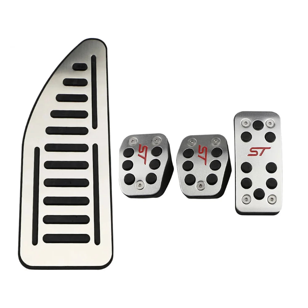 Car Accelerator Brake Rest Pedal Cover for Ford Focus 2 3 4 MK2 MK3 MK4 RS ST 2005-2020 Kuga Escape 2005-2017 Accessories