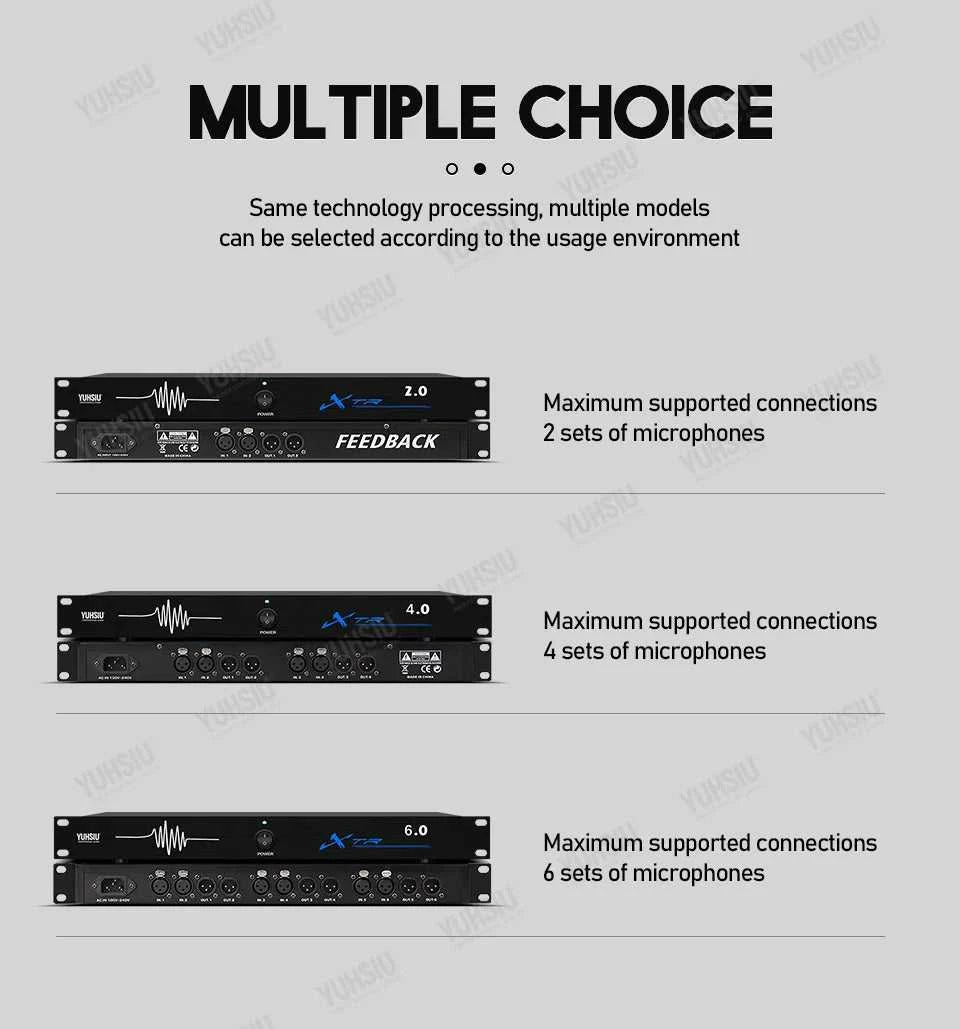 Professional Feedback Destroyer 2 in 2 Out Performance Stage Conference Automatic Anti-Howling KTV Microphone Frequency Shifter The jack market .AU The jack market .AU Accessories Electronics $ 239 14:29#2.0 220V