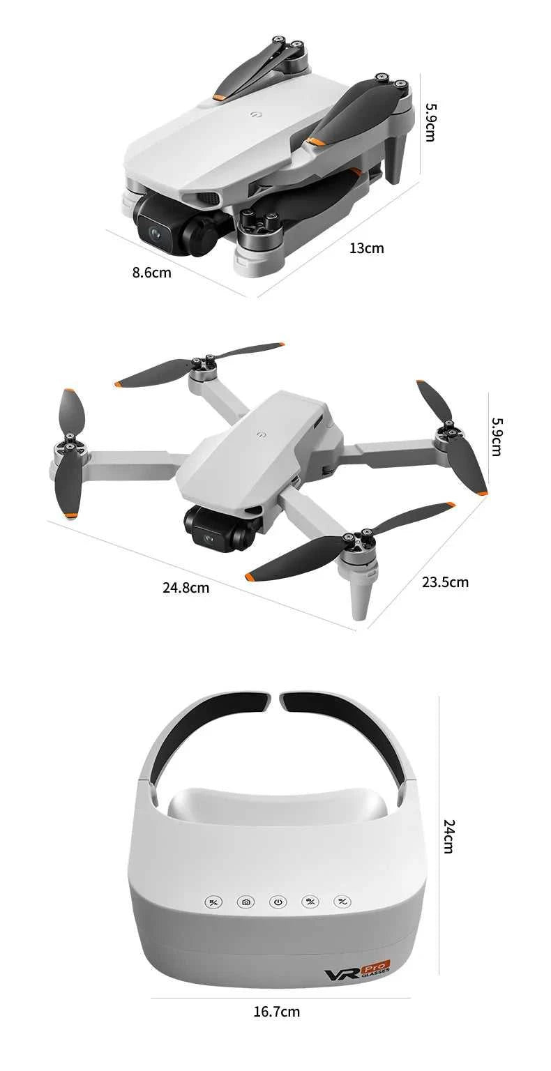 New Aeri100 Mini Drone Professional HD Dual Camera WI-FI FPV UAV VR RC Brushless Fold Aerial Photography Quadcopter Airplane Toy The jack market .AU The jack market .AU $ 137 14:350850#Aeri100-VR-RC-512G