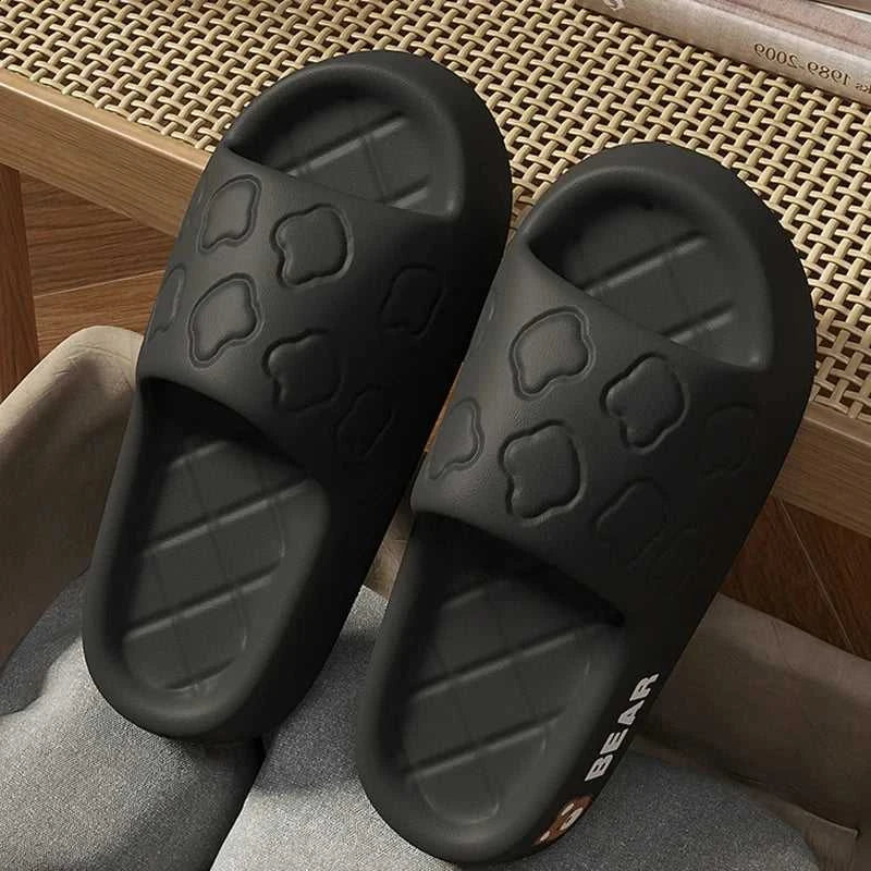 Evshine Women Flat slippers Women Shoes EVA Bathroom Slippers Summer Cartoon Bear Slippers Outdoor Casual Soft Beach Slippers The jack market .AU The jack market .AU Step Up Your Style: Trendy Shoes for Every Occasion! $ 60 14:9859092#White;200000124:200000337#42-43;200007763:201336100