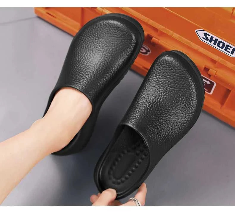Men Slippers Couples Garden Clog Women Water Proof Chef Shoe Comfortable Sandal Slippers For Pet Workers Outdoor Fishing Shoes The jack market .AU The jack market .AU Step Up Your Style: Trendy Shoes for Every Occasion! $ 63 14:29;200000124:100010487#44-45