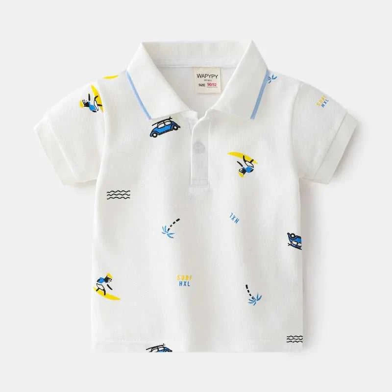 Baby Boy Toddler Polo Shirts for Children's Clothing Boys Clothes Cute Korean Polos Striped White Blue Summer Tops Kids T Shirt The jack market .AU The jack market .AU Mum & Kids: Essential Products for Every Family $ 28 14:200004889#TSD14;200000463:200661897#6-7 Years - Size 130