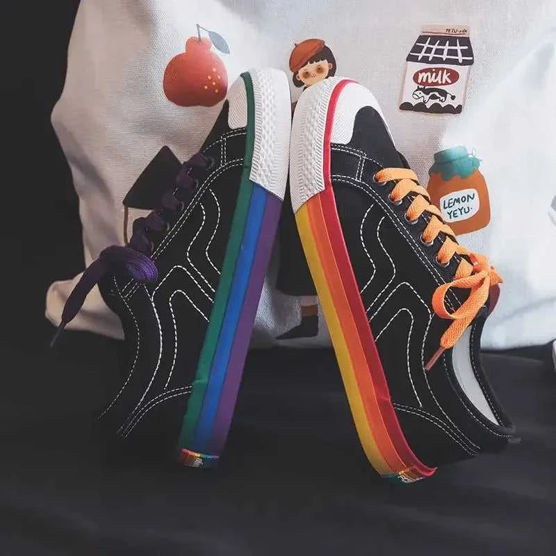New Arrival 2025 Women's Canvas Shoes Korean Vulcanized Shoe Daily Routine On Offer Offers High Quality Deals H Ladies Footwear The jack market .AU The jack market .AU Step Up Your Style: Trendy Shoes for Every Occasion! $ 82 14:193#Black Shoes;200000124:200000334