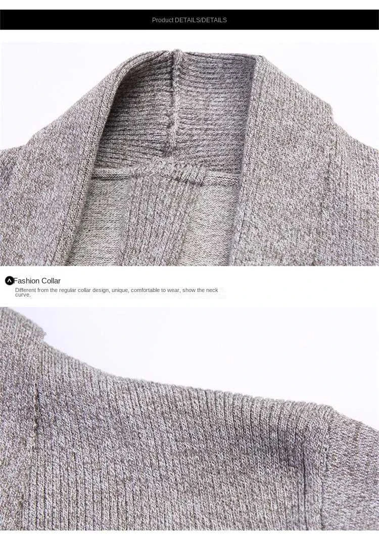 Men Cardigan Sweater Jacket 2024 Autumn New Men Slim Fit Long Knitted Cardigan Jacket Solid Color Casual Sweater Cardigan Jacket The jack market .AU The jack market .AU Men Fashion $ 49 14:200006151;5:4183#Asian M 47-55kg