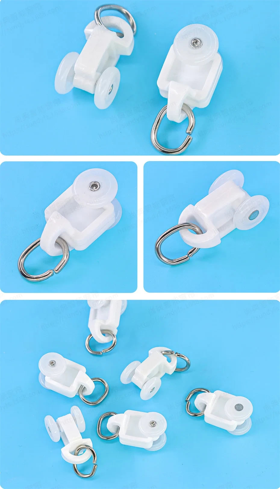 High Quality Curtain Track Quiet Runners for Dooya S Curtain Track Electronic Curtain Accessory 20PCS,Tuya Smart Track System The jack market .AU The jack market .AU Home $ 57 <none>
