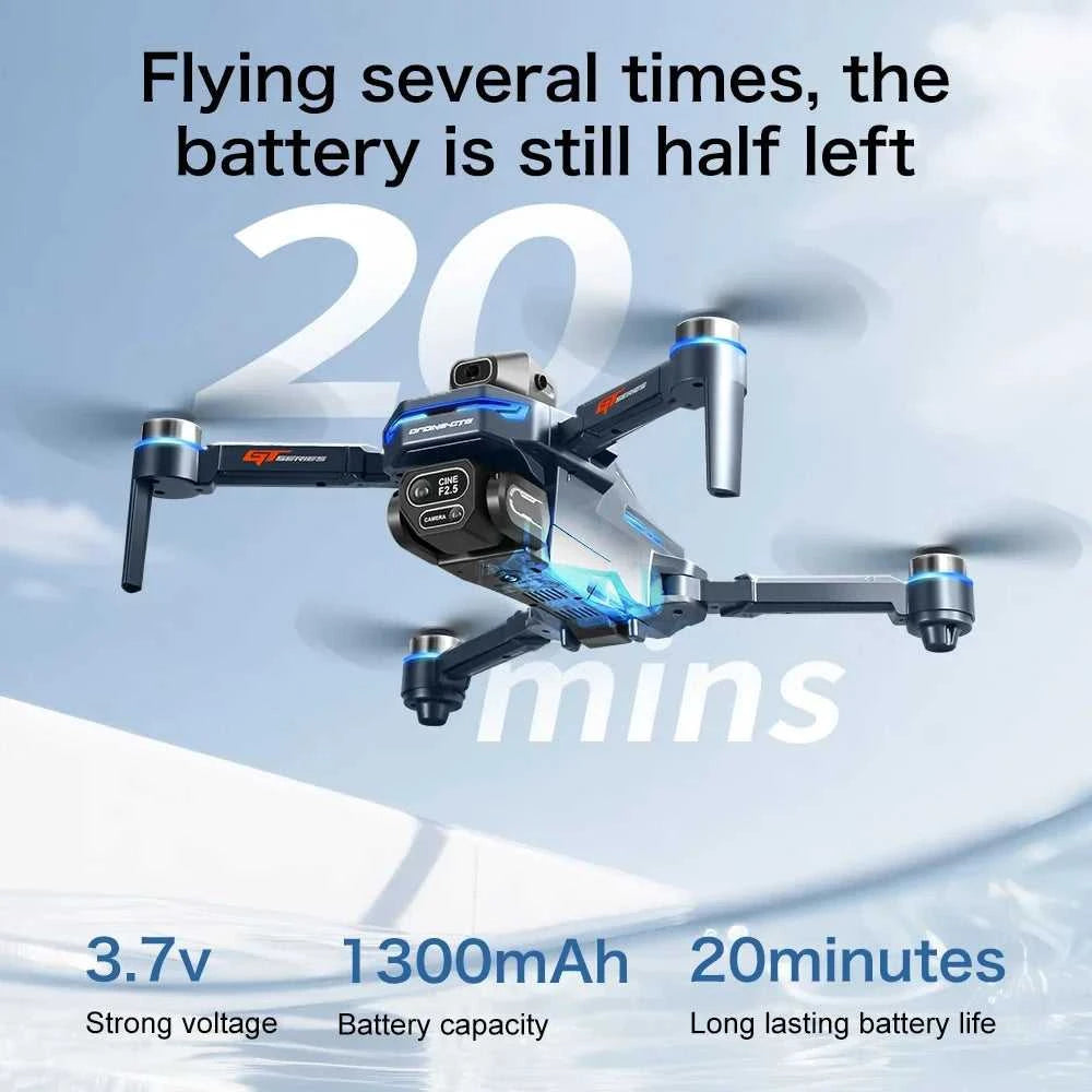 Lenovo GT8 Drone 8K Professional Dual Camera GPS FPV Brushless Motor Optical Flow Hovering Folding Quadcopter 4K RC Dron Toys The jack market .AU The jack market .AU Drones $ 126 14:193#Blue-6k-Battery1