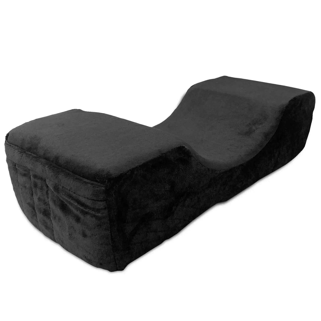 LashLux Memory Foam Eyelash Extension Pillow with Neck Support & Pocket for Ultimate Comfort