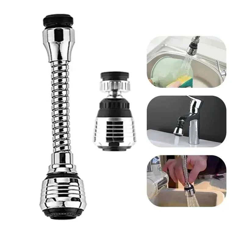 360 Degree Faucet Anti Splash Head Kitchen Water Saver Universal Rotating Bubbler Filter Nozzle Booster Nozzle Kitchen Tools The jack market .AU The jack market .AU Home $ 47 14:29#Short