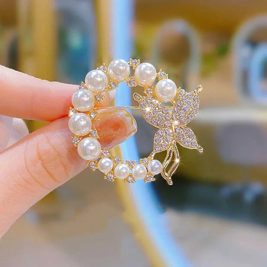 Delicate Zirconia Flower Brooches Elegant Multicolor Crystal Vase Beautiful Flowers Collar Pin Jewelry Gift Accessories Corsage The jack market .AU The jack market .AU Jewellery & Chains $ 52 200001033:347#XZ27