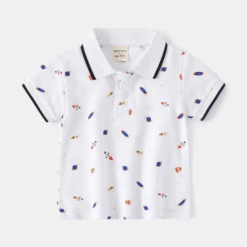 Baby Boy Toddler Polo Shirts for Children's Clothing Boys Clothes Cute Korean Polos Striped White Blue Summer Tops Kids T Shirt The jack market .AU The jack market .AU Mum & Kids: Essential Products for Every Family $ 28 14:200004889#TSD14;200000463:200661897#6-7 Years - Size 130
