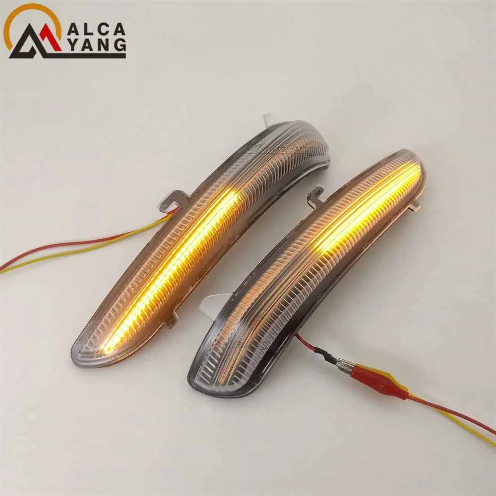 Led Dynamic Side Mirror Blinker Indicator Lamps For Peugeot 2008 208 I MK1 2013 2014 2015 2016-2019 Citroen Turn Signal Lights