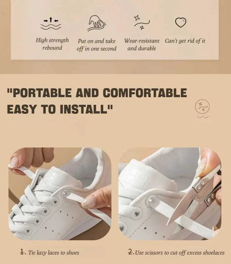 1Pair Magnetic Lock Shoelaces without ties Flat Elastic Laces Sneakers Boots No Tie Shoelace Rubber Bands for Shoes Accessories The jack market .AU The jack market .AU Step Up Your Style: Trendy Shoes for Every Occasion! $ 48 14:173#black;200007763:201336100