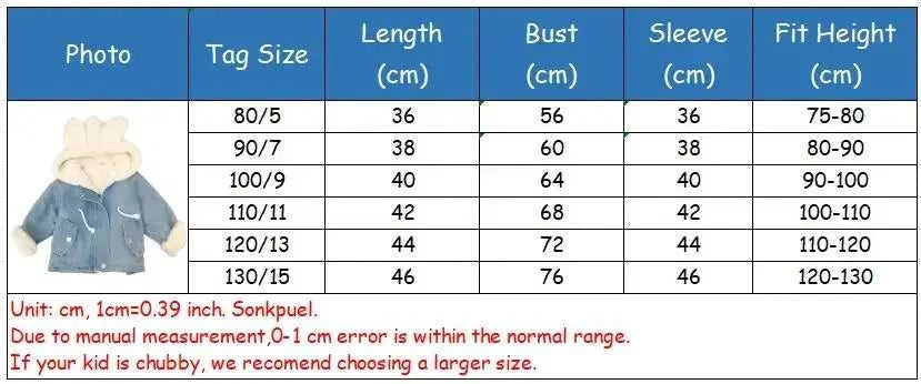 Jacket for Girls Boy Children's Denim Jackets Warm Fur Cowboy Coat Baby Rabbit Ear Hooded Velvet Outerwear Kids Winter Clothes The jack market .AU The jack market .AU Mum & Kids: Essential Products for Every Family $ 55 14:771#Blue;200000463:200004187#80 for 12M