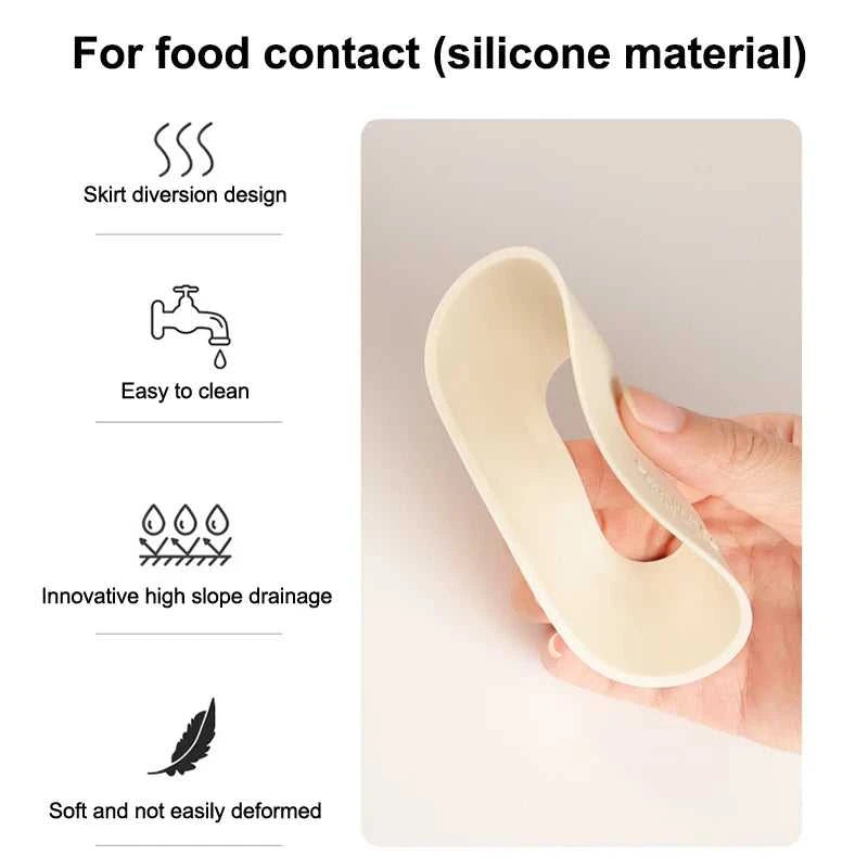 1PCS Silicone Faucet Absorbent Kitchen Mat Sink Splash Catcher Countertop Protector Mat Draining Pad For Bathroom The jack market .AU The jack market .AU Home $ 47 14:29#A1