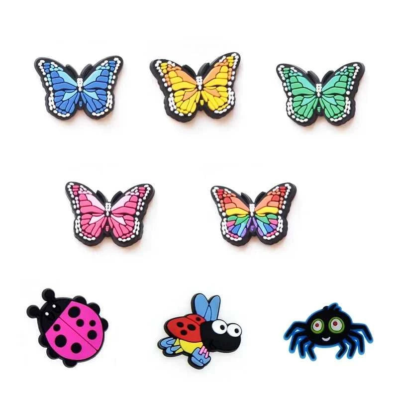 PVC Shoe Charms Shoe Accessories Insect Shoe Decoration Butterfly Shoe Buckles for Croc Sandals X-mas Gifts Pins Buckle The jack market .AU The jack market .AU Step Up Your Style: Trendy Shoes for Every Occasion! $ 46 14:201452310#21;200007763:201336100