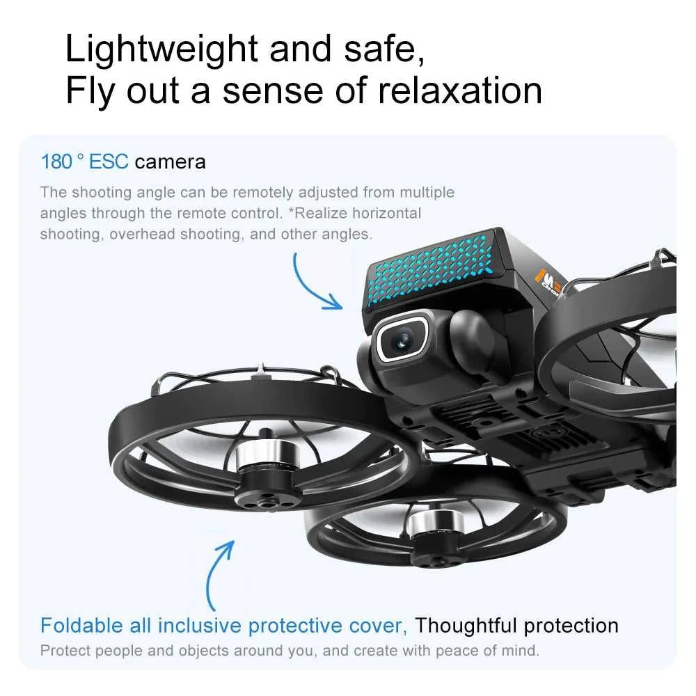 NEW Drone for Beginner with HD Camera 1080P One-Click Take Off/Landing Altitude Hold Headless Mode 360°Flip RC toy airplane The jack market .AU The jack market .AU Drones $ 128 14:193#M8 MAX 8K VR-1B