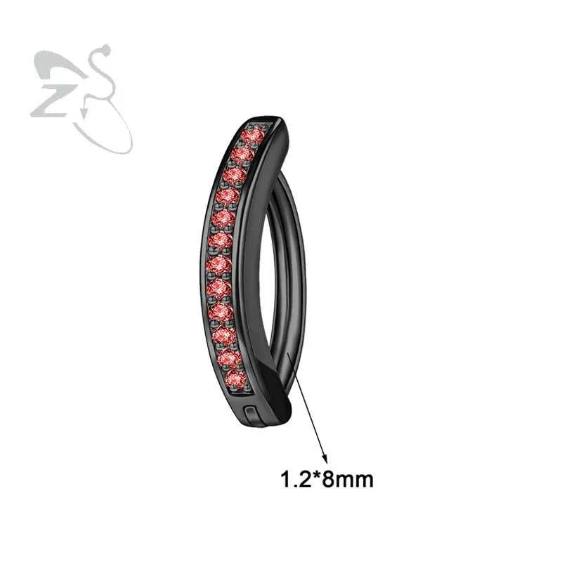 ZS 1PC 925 Sterling Silver Navel Ring Reverse Curved Belly Button Clicker Minimalist Belly Piercing Zircon Navel Piercing 14/16G The jack market .AU The jack market .AU Jewellery & Chains $ 55 200001033:200003762#style2 1.6x10mm