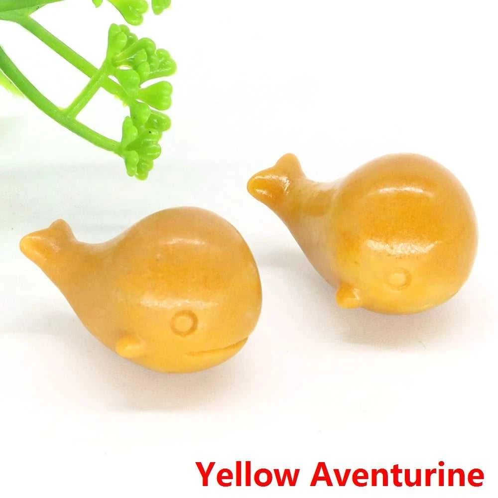 1.2" Mini Cute Whale Statue Natural Stone Crystal Carved Healing Animal Figurine Reiki Gemstone Crafts Home Decoration Wholesale The jack market .AU The jack market .AU Home $ 27 14:350851#Leopard Skin Jasper;5:200000990#1 pc