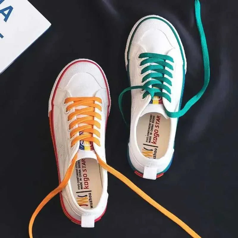 New Arrival 2025 Women's Canvas Shoes Korean Vulcanized Shoe Daily Routine On Offer Offers High Quality Deals H Ladies Footwear The jack market .AU The jack market .AU Step Up Your Style: Trendy Shoes for Every Occasion! $ 82 14:193#Black Shoes;200000124:200000334