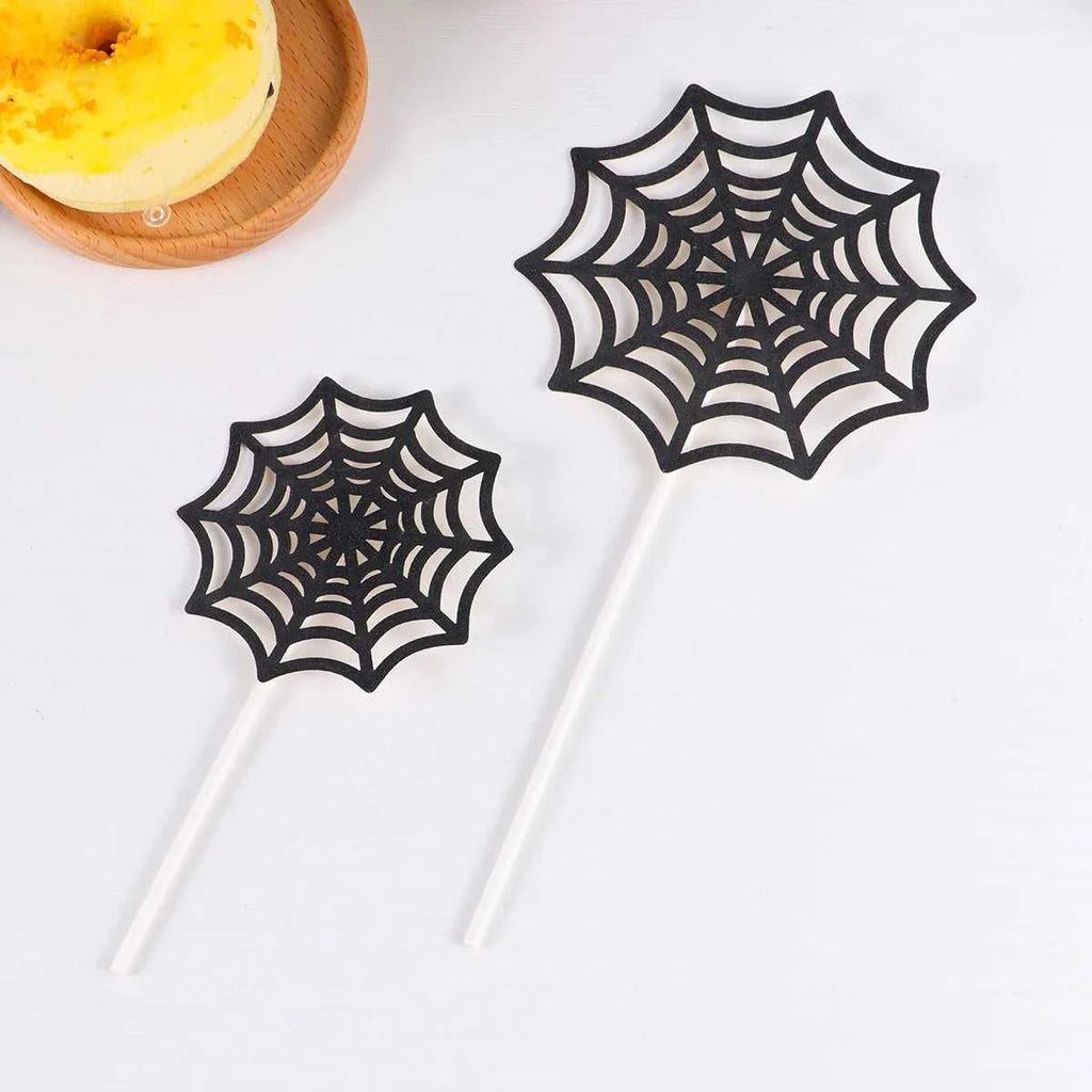 12 Pcs Wedding Decorations Spider Web Cupcake Ornament Picks Crab Topper Ornamentate Toppers Baby The jack market .AU The jack market .AU Home $ 21 14:193#Black;5:361386#M