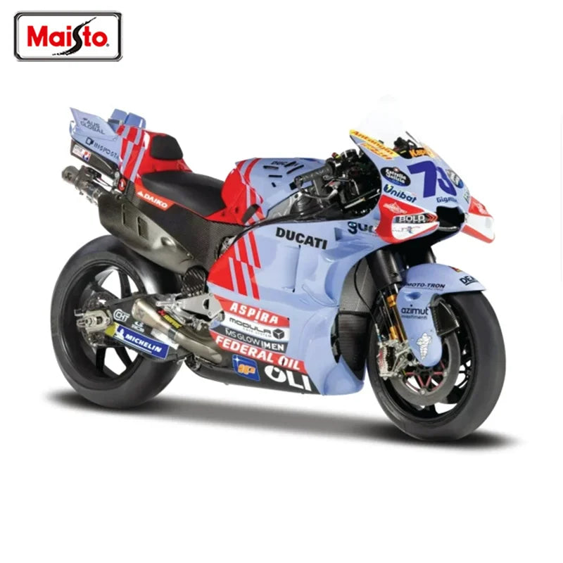New In Stock Maisto 1:18 Scale Gresini Marquis No.93 202 Motorcycle Alloy Die-Cast Model Custom Children'S Toys Gift Collectible