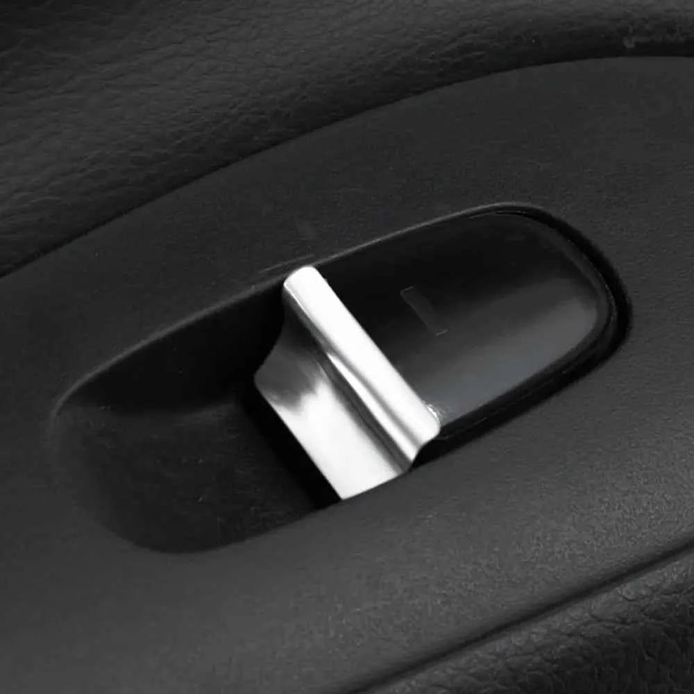 Car Window Lift Button Sequin Sticker for Nissan X-trail T32 Rogue March Sentra Versa Sunny Teana Altima Juke Kicks Qashiqai J11