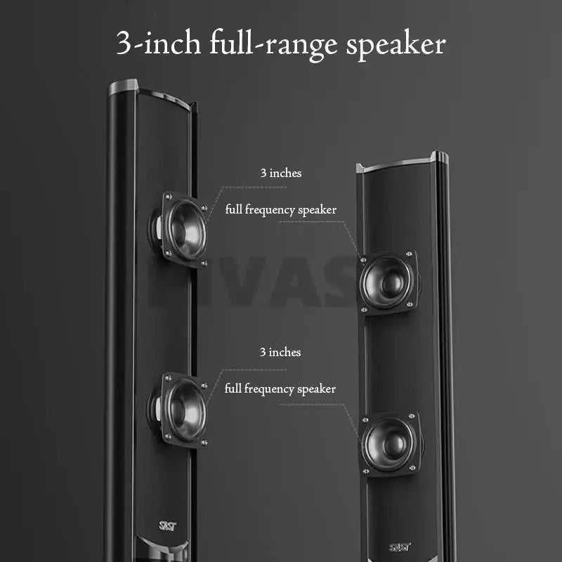 160W Home Theater Set 4Ω Bluetooth Speaker 8 Inch Subwoofer 5.1 Sound System Audio Set For Karaoke TV Living Room KTV Studio The jack market .AU The jack market .AU Accessories Electronics $ 1048 14:348#1Set x Mic