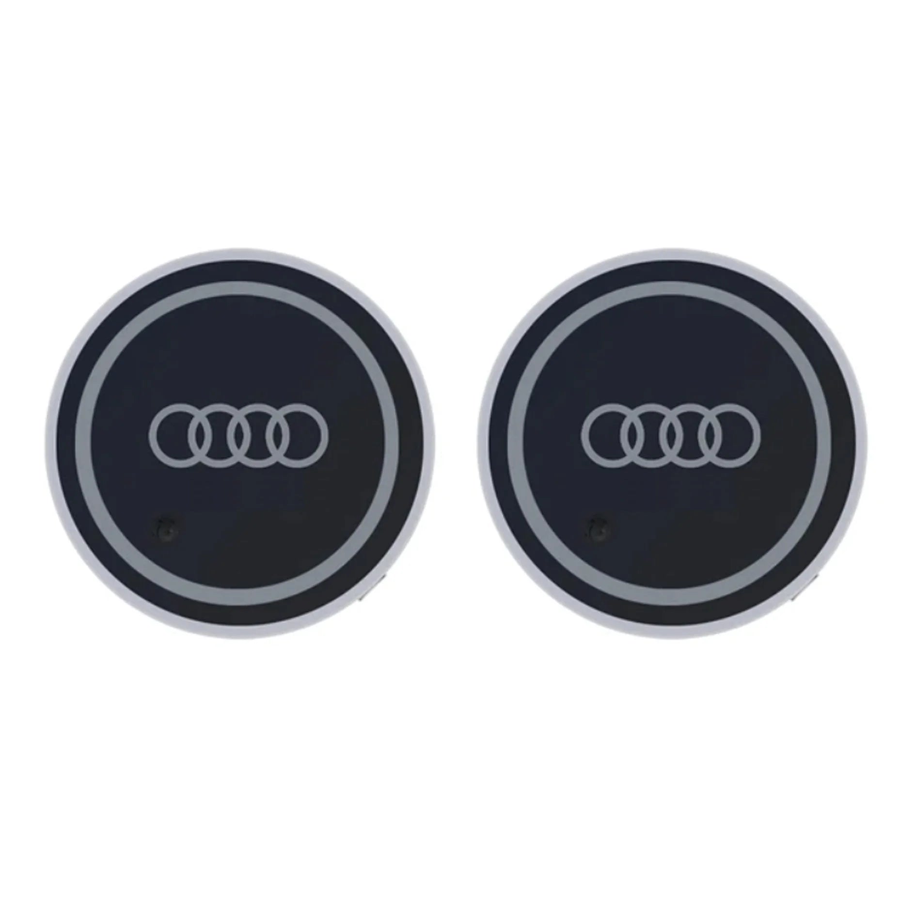 LED Light Car Water Cup Coaster Drinks Holder Mat for Audi A6L A3 A4 A5 A6 A7 A8 Q4 Q5 Q6 Q7 Q8 TT S3 S5 S7 S8 RS7 RS6 Sline b9
