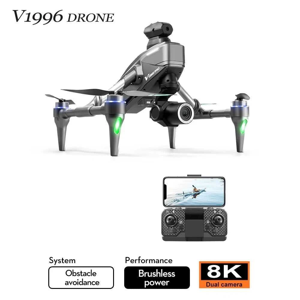 Race Drone 8K Dual Professional Aerial Photography HD Dual-Camera WIFI FPV Four-Axis Rc Quadcopter Toy UAV The jack market .AU The jack market .AU Drones $ 196 14:193#8K