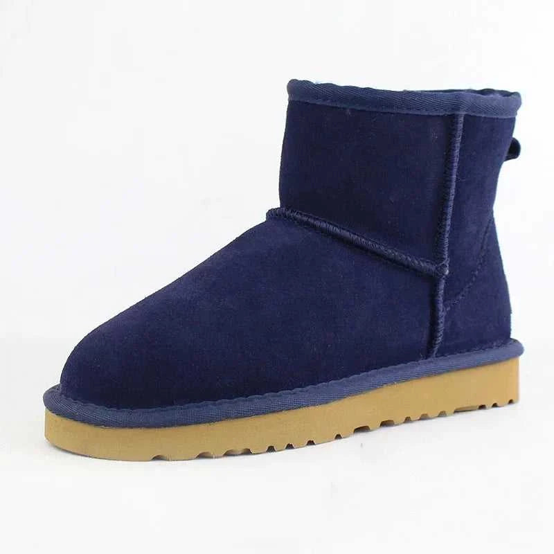 New Fashion Australia Classic Women Snow Boots Ladies Cowhide Leather Ankle Boots Cow Suese Faux Fur Warm Winter Boots No Logo The jack market .AU The jack market .AU Step Up Your Style: Trendy Shoes for Every Occasion! $ 93 14:1052#Grape Purple;200000124:100010482