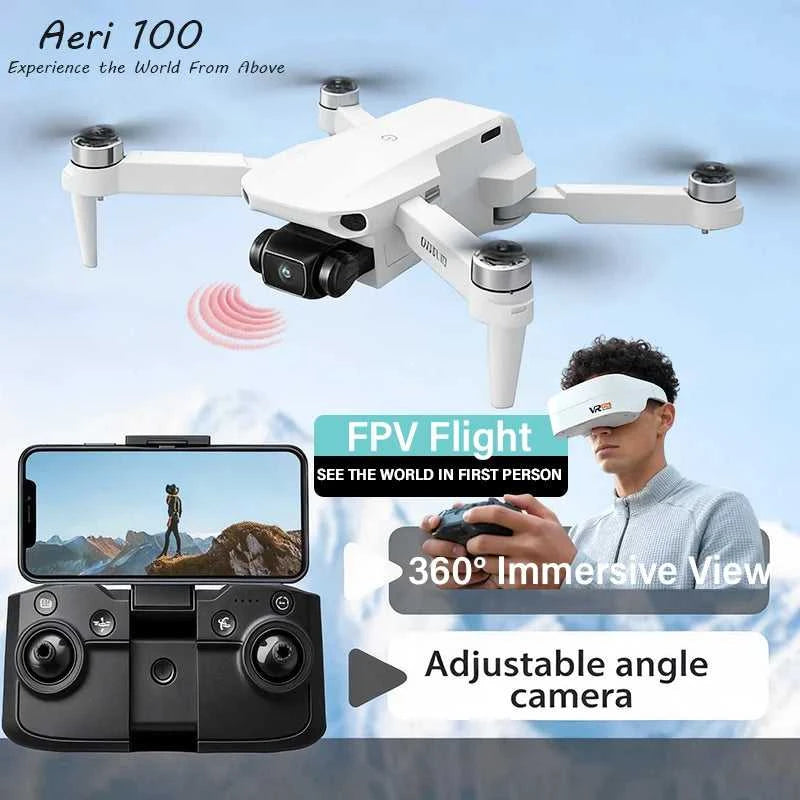 Mini Dronеs Aeri100 8K Professional with Camera Flight Accessories FPV Brushless GPS Return Real Time Travel Flying Gift Toy Boy The jack market .AU The jack market .AU Drones $ 110 14:29#VR-Aeri100 Ultra FLY