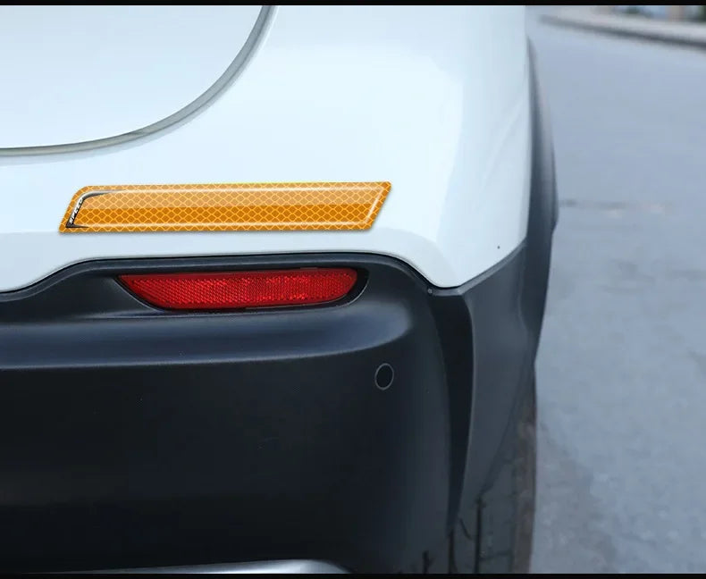 Car wheel arches, front and rear bumpers,night reflective decorative car stickers, universal body protection stickers, stickers