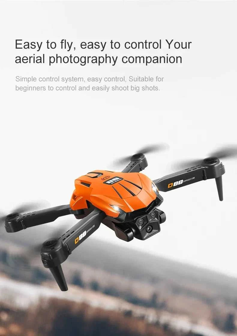 2026 New D88 Drone 8K HD Dual Cam Professional Aerial Photography Optical Flow Hovering Gesture Shoot Folding Quadcopter VR The jack market .AU The jack market .AU Drones $ 92 14:29#Black Dual 8K-1B