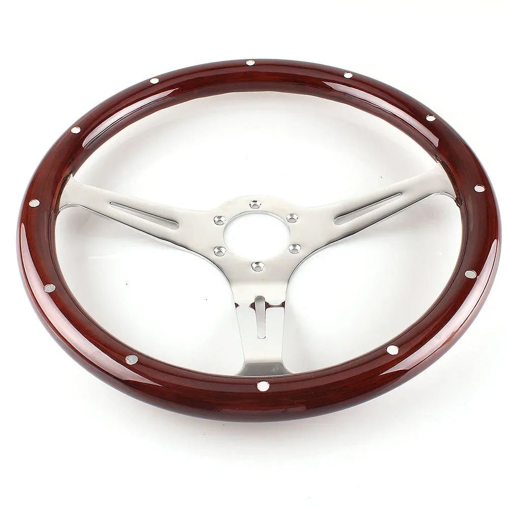 Auto Parts Universal Decorative personalized classic wood Car accessories car steering wheel for racing cars