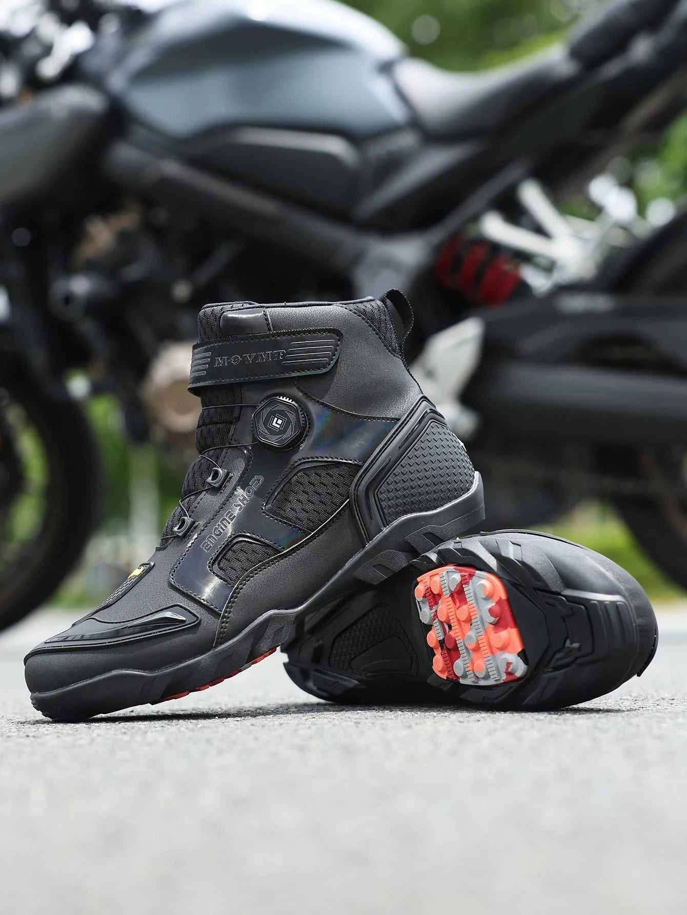 Motorcycle Riding Shoes Men's Breathable Leather Boots Casual Comfortable Slip-On Ankle Boots for Urban Cycling The jack market .AU The jack market .AU Step Up Your Style: Trendy Shoes for Every Occasion! $ 156 14:771#6068;200000124:200000899