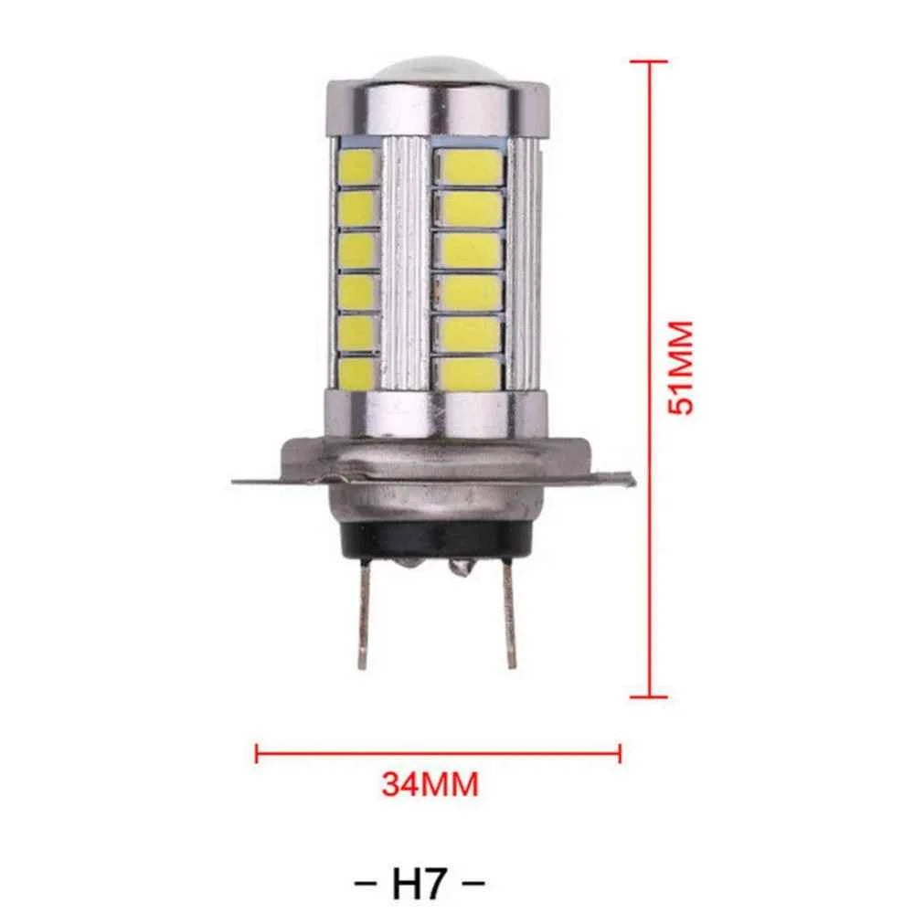 H4/H7/9005/9006 33SMD 800LM COB LED Low Consumption High Power Car Canbus Headlight Bulb Running Light White Motorcycle Fog Lamp