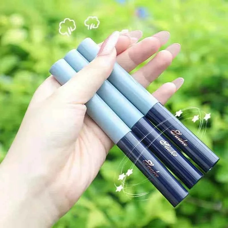 Ultra-fine Mascara Curl Thick Lengthening Eyelash Mascara Waterproof Non-smudge Brown Natural Curling Fine Brush Mascara Makeup