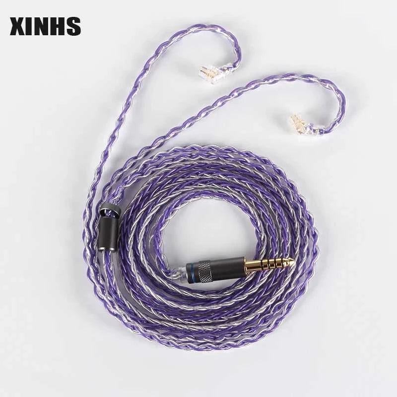 XINHS 8 strands of silver-purple single crystal copper plated with silver The jack market .AU The jack market .AU Accessories Electronics $ 68 14:2198#TFZ;200007763:201336100;5:200000321#3.5mm