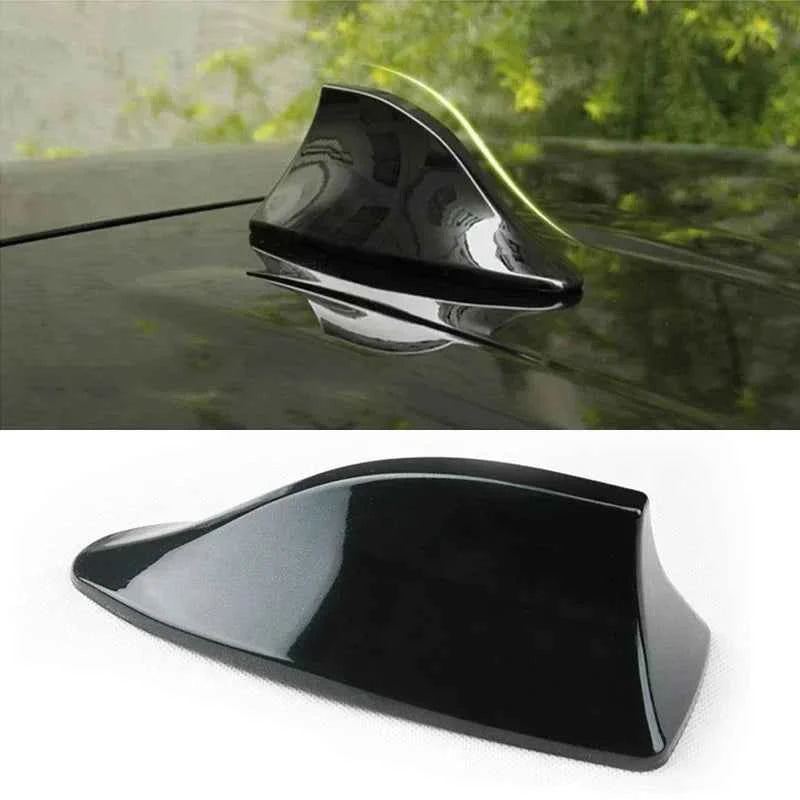 Car Radio Shark Fin Car Shark Antenna Radio FM Signal Design for All Automobiles Aerials Auto Exterior Styling Replacement Parts
