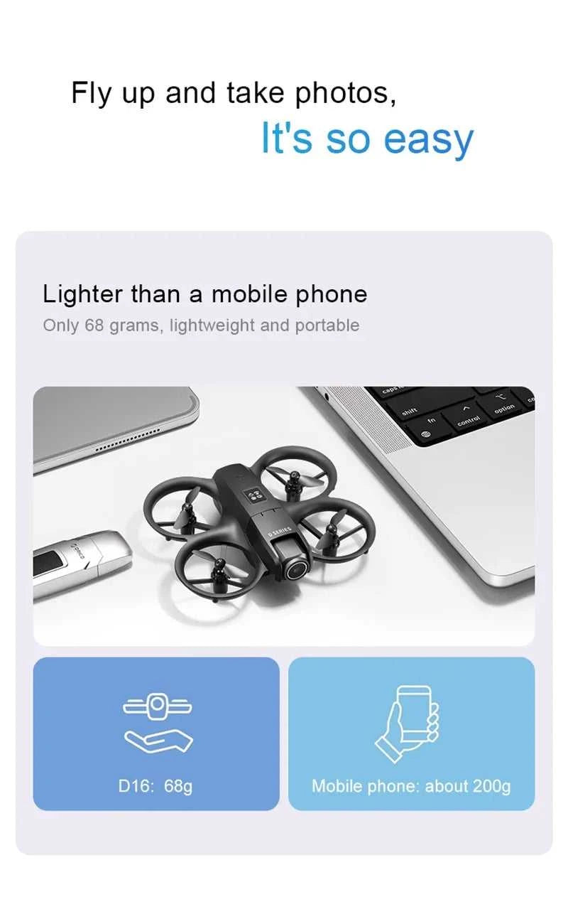 Lenovo D16 Drone 8K Aerial GPS Avoidance Bushless Motor Drone Electric Adjustment HD Profesional Dual-camera Optical Flow The jack market .AU The jack market .AU Drones $ 56 14:366#Drone Apron