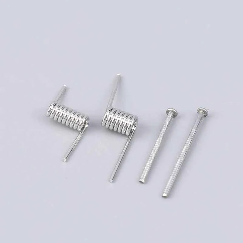 4PCS Steel Torsion Spring Large Hair Jaw Clips Special Accessories Special Torsion Spring V-spring For Hairpin Springs Clip