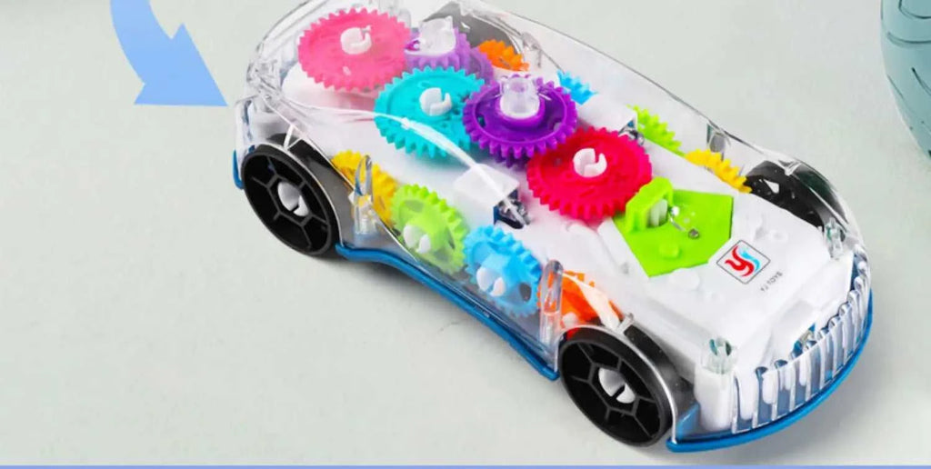 Baby toys Toddler Police Car Electric Vehicle Toy Auto Driving Transparent Gears Music Lights Cars Toys for Kids Boys The jack market .AU The jack market .AU Little Wonders $ 57 14:691#V Police car box